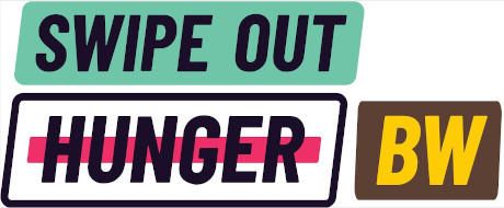Swipe Out Hunger BW logo